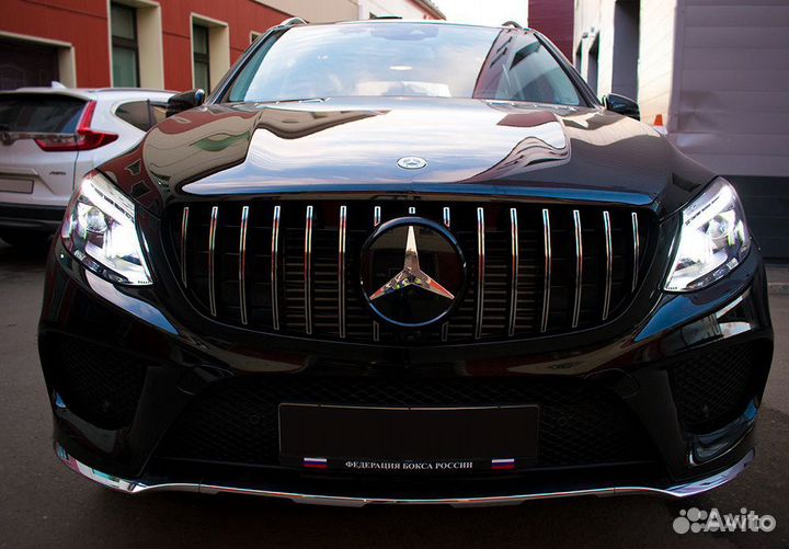 Решетка радиатора GT на Mercedes GLE Coupe C292