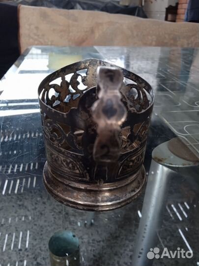 Подстаканник серебро СССР