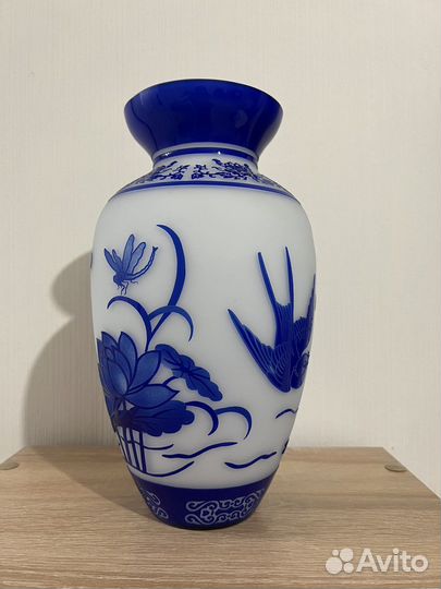 Ваза стекло новая