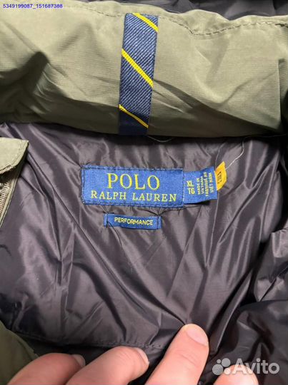 Элегантный пуховик от Polo Ralph Lauren
