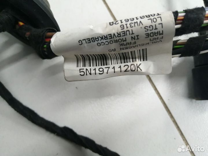 Проводка (коса) перед лев двери Tiguan (NF) I рест