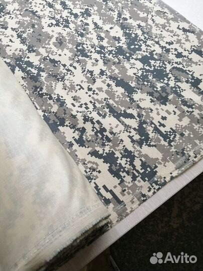 Ткань Оксфорд 600 Rip-stop камуфляж пиксель цифра