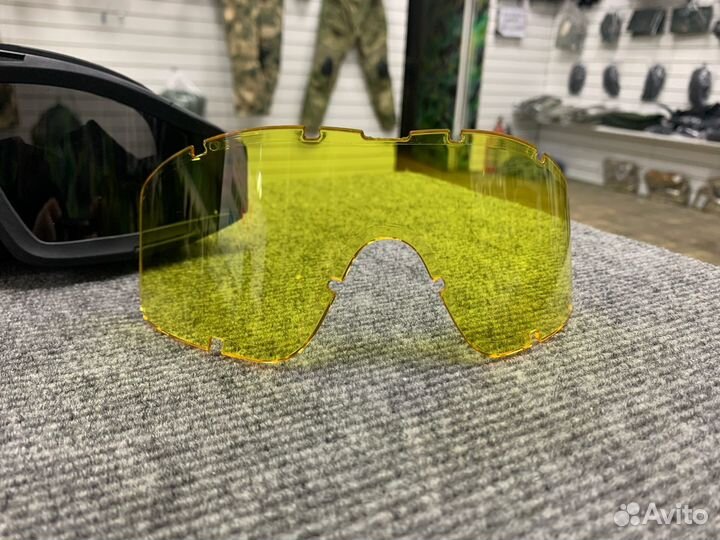 Такические Очки со сменными линзами Черные