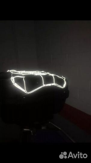 Сетка на сиденье светоотражающая