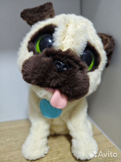 Furreal friends щенок мопс собака