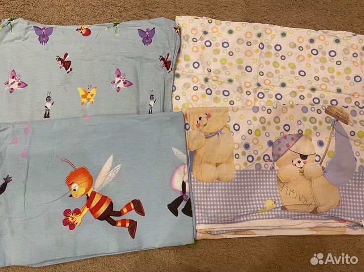 Постельное белье в детскую кроватку