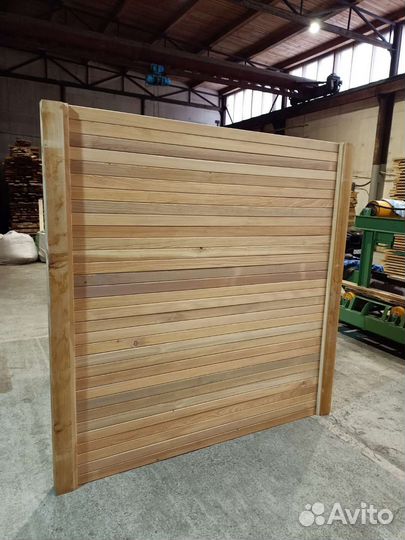 Деревянный забор