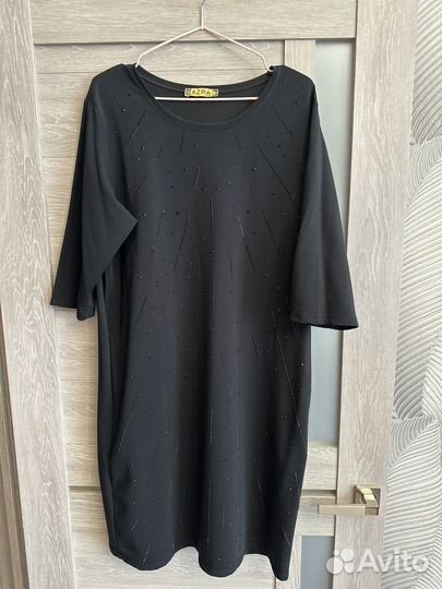 Платье трикотажное женское