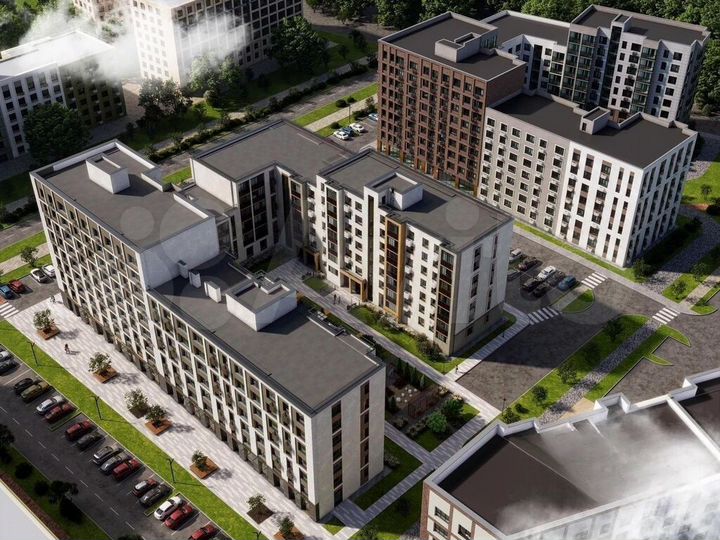 1-к. квартира, 43 м², 2/9 эт.