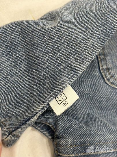 Полукомбинезон джинсовый детский