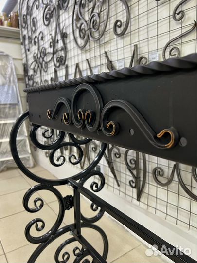 Мангал разборный, кованный, ковка