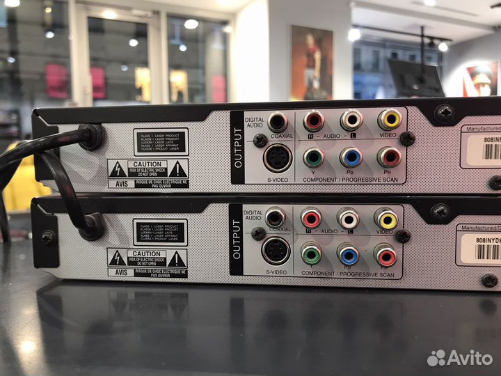 DVD проигрыватель LG (2 шт. - цена за оба)