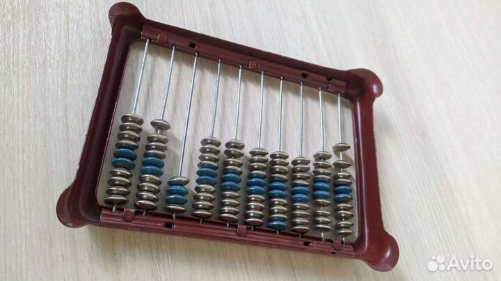 Счеты детские металлические