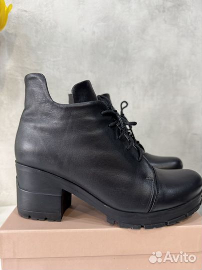Ботильоны натуральная кожа39 весна-осень