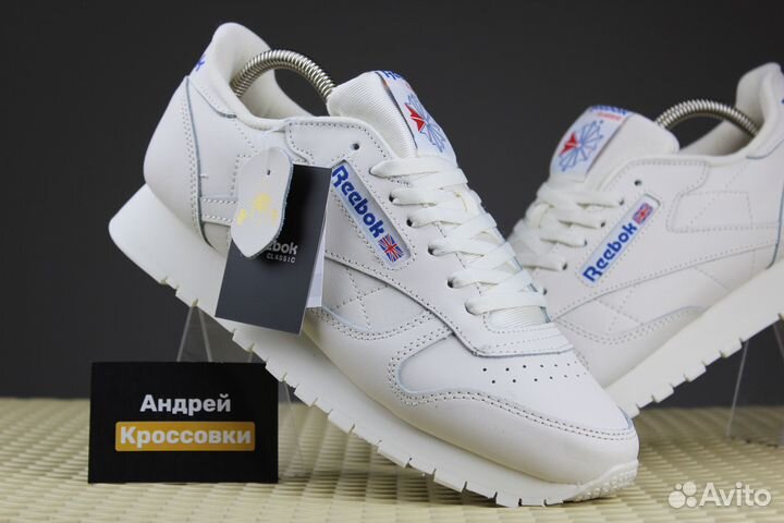 Мужские кроссовки reebok classic leather