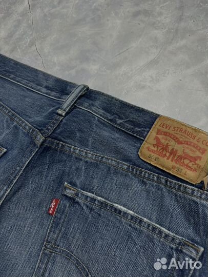 Джинсовые Шорты Levis 501 оригинал