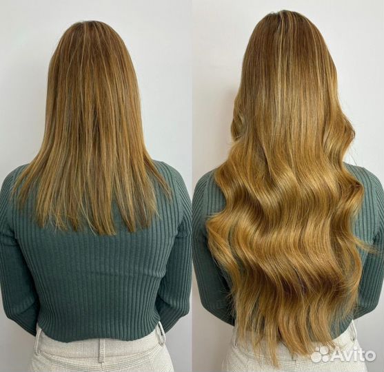 Модель на наращивание волос