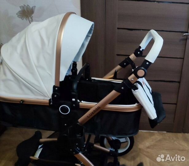 Коляска luxmom 3 в 1 бу