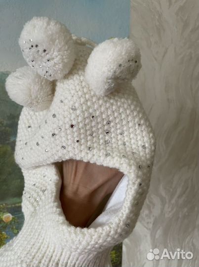 Шапка шлем осень весна