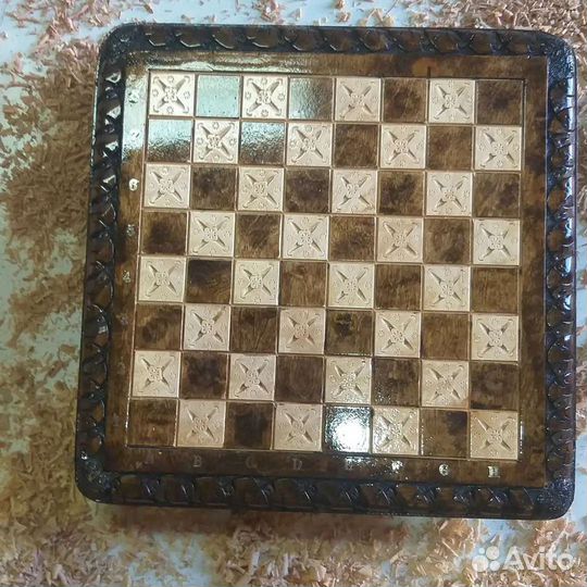 Нарды шахматы ручной работы