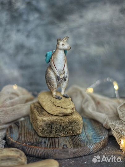 Ватная ёлочная игрушка 