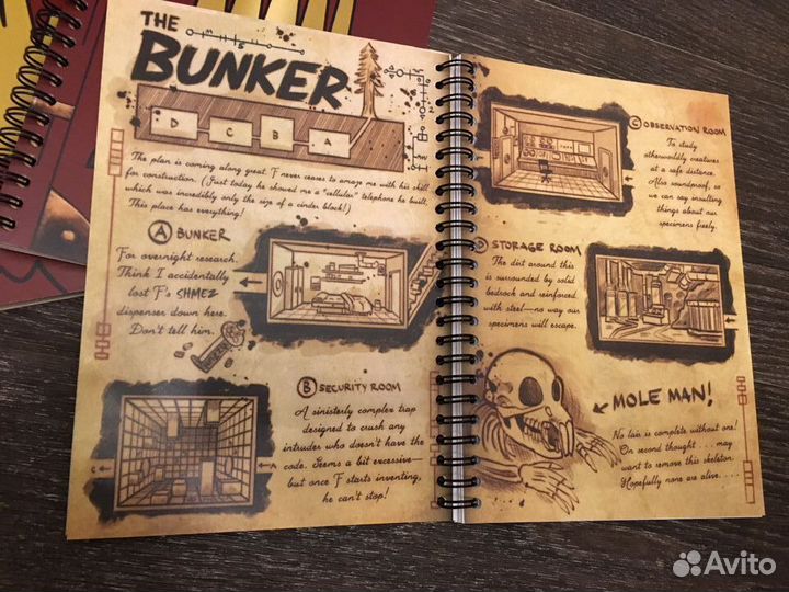 Набор дневников Гравити Фолз на англ.яз