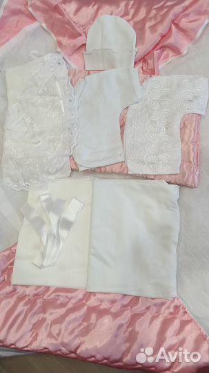 Комплект для выписки, цвет персиковый