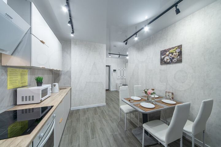 1-к. квартира, 45 м², 2 кровати