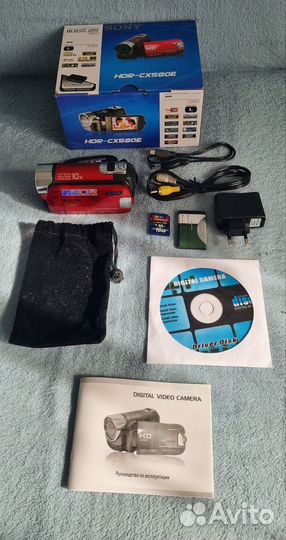 Новая видеокамера sony handycam HDR-CX580E(Япония)