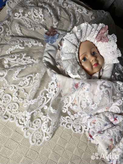 Конверт на выписку летний для девочки