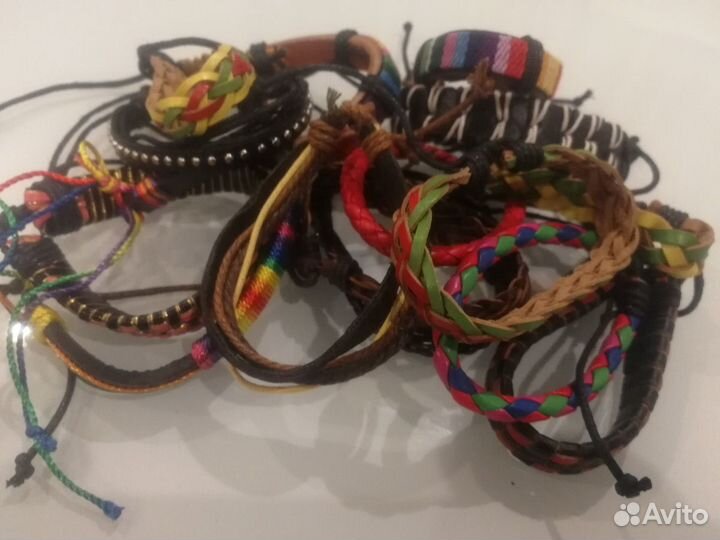 Браслеты кожаные