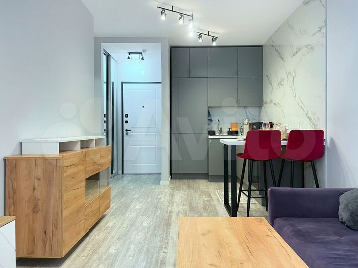 1-к. квартира, 38 м², 2 кровати