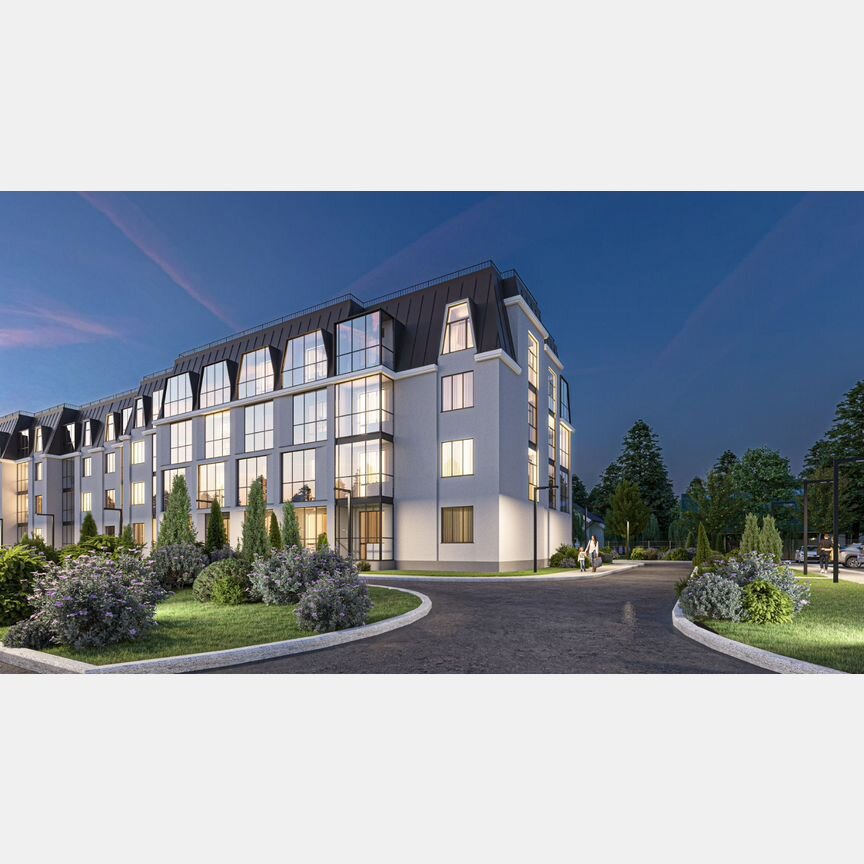 1-к. квартира, 37,6 м², 4/4 эт.