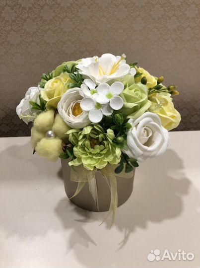 Мыльные букеты