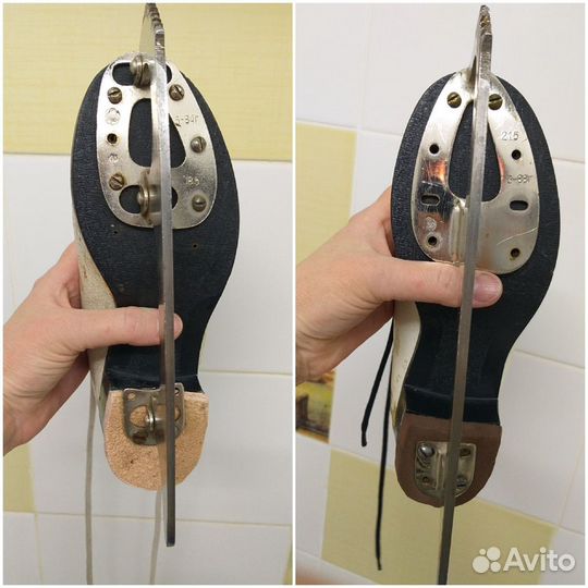 29 и 32 Коньки фигурные, конусы, чехлы