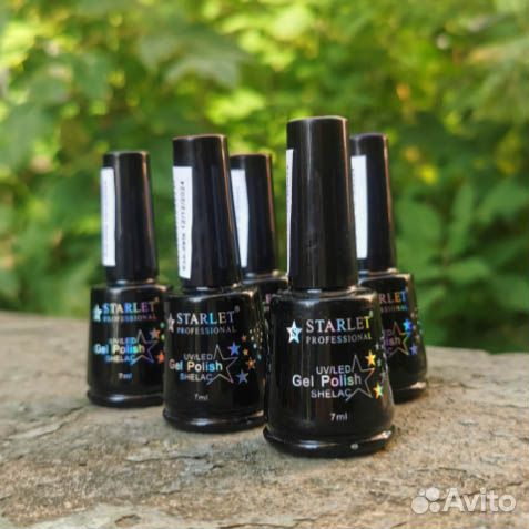 Набор гель-лаков Starlet 7мл, 5шт/уп