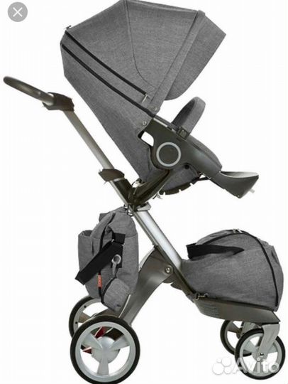 Продаю Коляску stokke Xplory 2 в1 Серый меланж