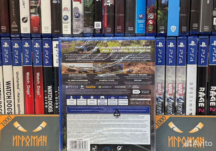 Игры PS4 Expeditions: A MudRunner Game