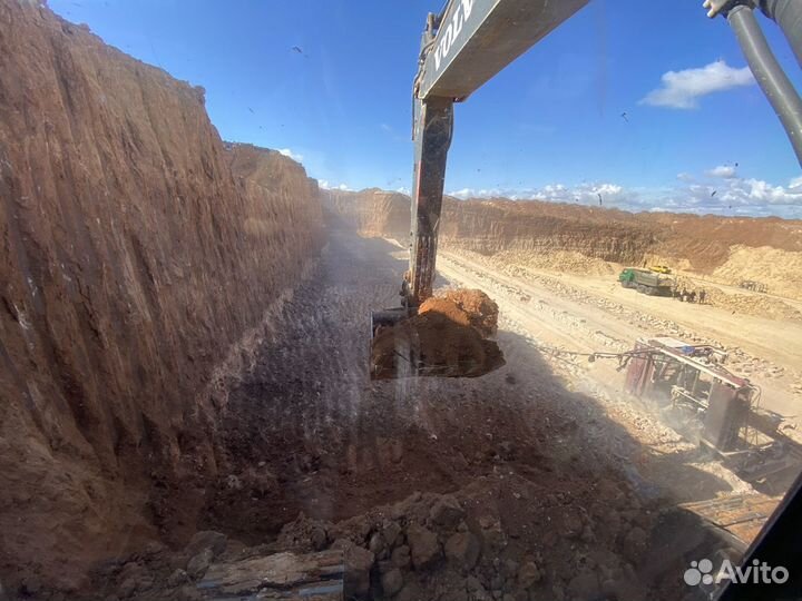 Экскаватор Volvo 290 praim (услуги)