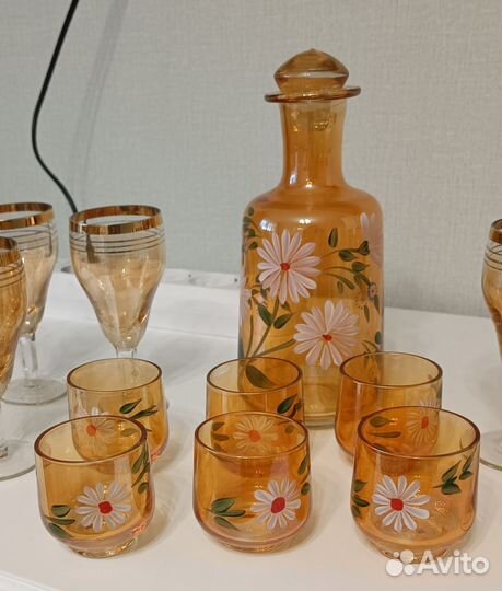 Винтаж Набор для напитков. Чехословакия. 1970 г