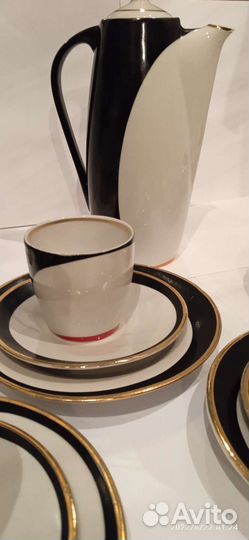 Сервиз Пингвин фарфор советский лофт