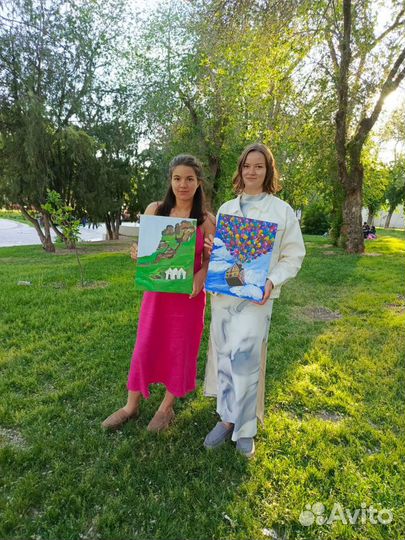 Мастер класс рисование дни рождения корпоративы