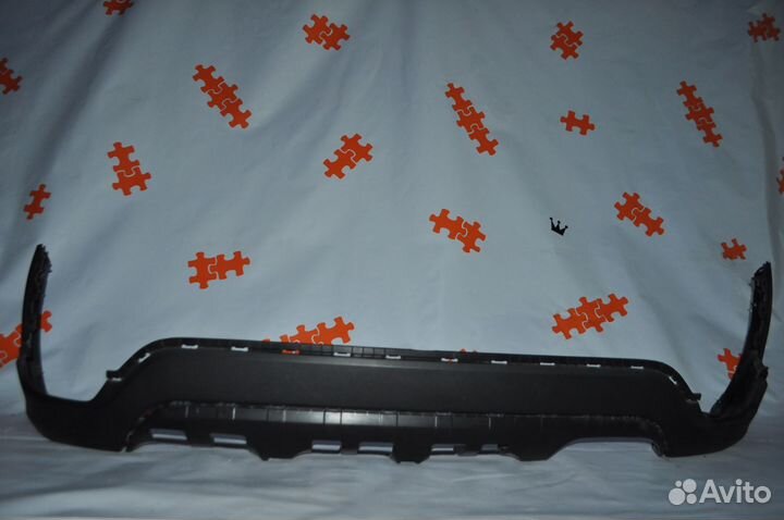 Накладка заднего бампера KIA Rio X Line