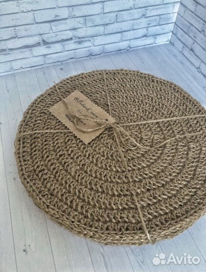 Подставки под горячее из джута