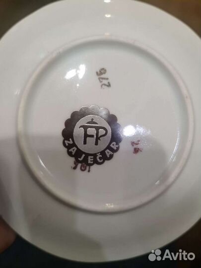 Сервиз кофейный, перламутровый «Свидание»