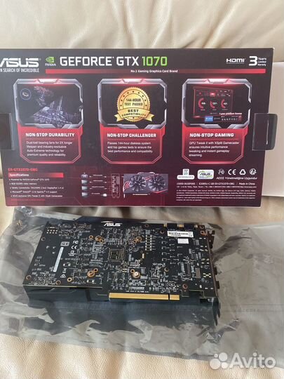 Видеокарта gtx 1070 8gb