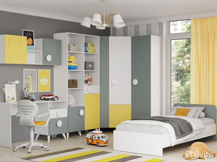 Шкаф 1 дв Лего