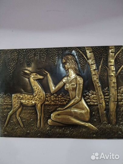 Картины чеканка СССР