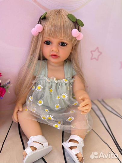 Кукла реборн силиконовая,можно купать