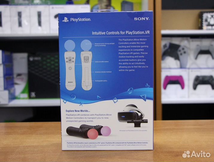 Контроллеры Sony PS4 Move Motion Controllers ZCM2U